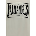 Palm Angels Beige Cotton T-Shirt