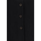 Rohe Black Wool Oves Aries Full-Length Jacket