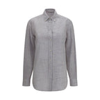 The Row Multicolor Cotton Pattern Shirt