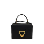 Coccinelle Black Calf Leather Bos Taurus Shoulder Bag