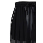 Dolce & Gabbana Black Silk Casual Pants