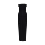 Balmain Black Viscose Cocktail Dress