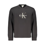 Calvin Klein Black Cotton Mens Sweatshirt