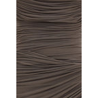 Magda Butrym Brown Copper Cocktail Dress