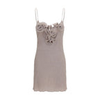 Magda Butrym Beige Lyocell Casual Dress