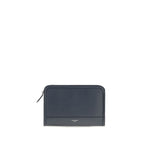 Dolce & Gabbana Blue Calf Leather Bos Taurus Wallet