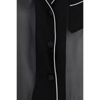 Dolce & Gabbana Black Silk Shirt