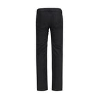 Rick Owens Black Wool Oves Aries Straight-Leg Jeans