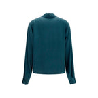 Tom Ford Blue Silk Shirt