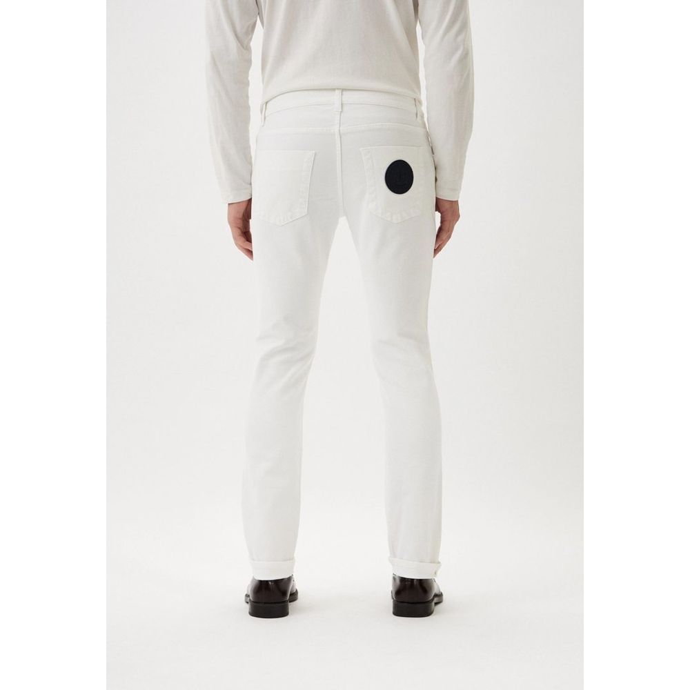 Bikkembergs White Cotton Blazer