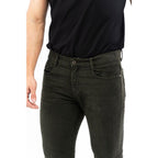 Bikkembergs Bicolor Cotton Casual Pants