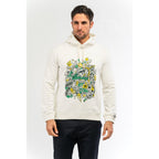 Bikkembergs White Cotton Sweatshirt