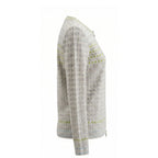 Malo Grey Silk Women Sweater