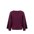 Malo Purple Cotton Women Sweater