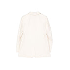 Brunello Cucinelli White Virgin Wool Blazer