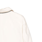 Brunello Cucinelli White Virgin Wool Blazer