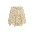 Isabel Marant Étoile Beige Viscose Mini Skirt