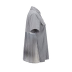 Mr&Mrs Italy Grey Cotton Women Shirt