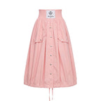 Mr&Mrs Italy Pink Polyester Women Skirt