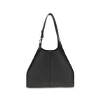 Coccinelle Black Calf Leather Bos Taurus Shoulder Bag