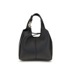 Coccinelle Black Calf Leather Bos Taurus Shoulder Bag