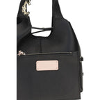 Coccinelle Black Calf Leather Bos Taurus Shoulder Bag