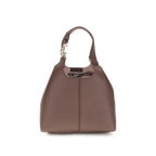 Coccinelle Beige Calf Leather Bos Taurus Shoulder Bag