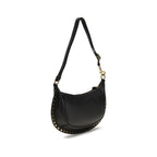 Isabel Marant Black Calf Leather Bos Taurus Shoulder Bag