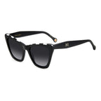 Carolina Herrera Black Acetate Sunglasses