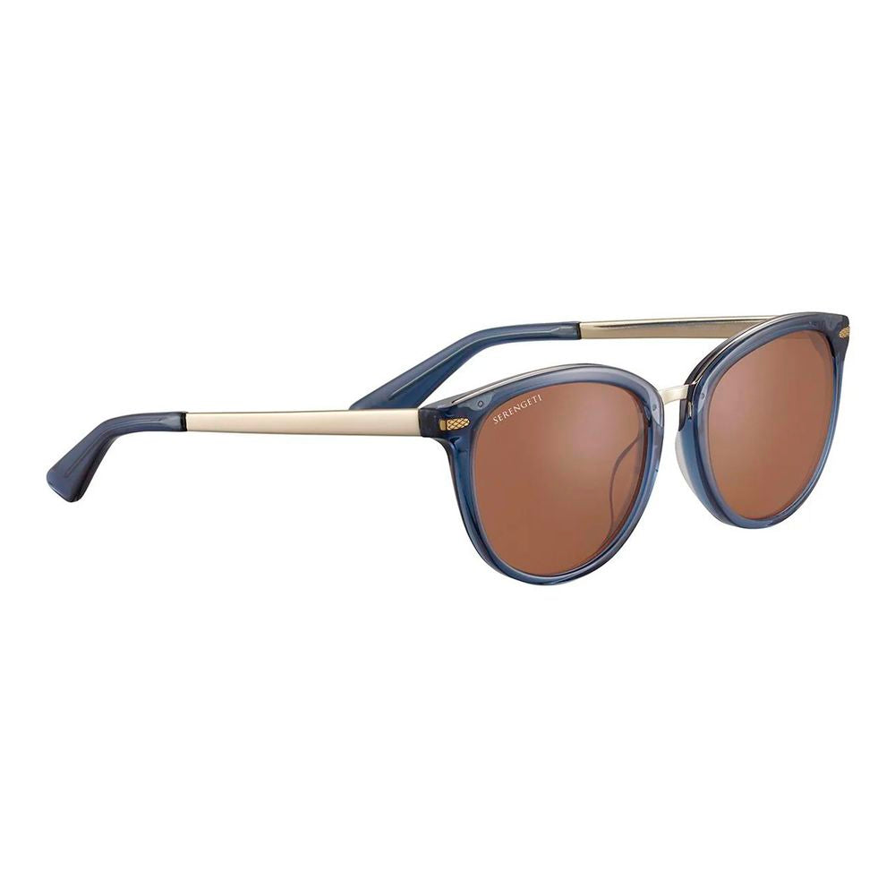 Serengeti Blue Acetate Sunglasses