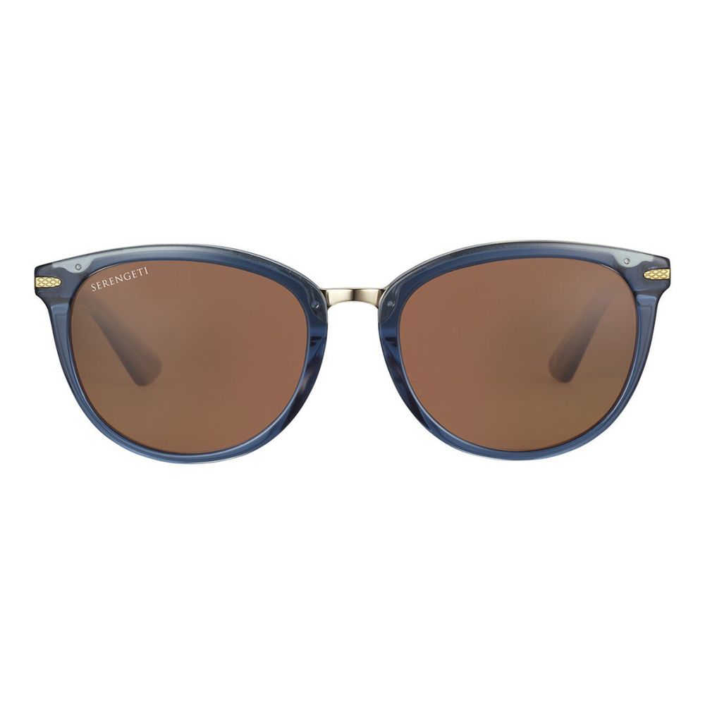 Serengeti Blue Acetate Sunglasses