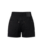 Mr&Mrs Italy Black Cotton Women Shorts
