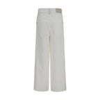 Brunello Cucinelli Beige Cotton Jeans Denim
