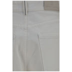 Brunello Cucinelli Beige Cotton Jeans Denim