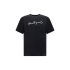 MM6 Black Cotton T-Shirt