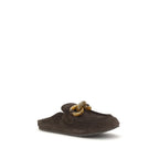 Pedro García Brown Calf Leather Bos Taurus Mules