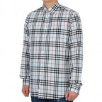 Burberry Blue Cotton Dress Shirt