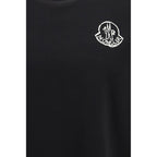 Moncler Black Cotton T-Shirt