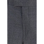 Lardini Gray Polyester Dress Pants