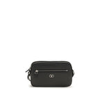 Valentino Garavani Black Calf Leather Bos Taurus Wallet