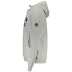North Sails Grigio Cotton Men Sweatshirt