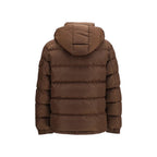 Moncler Brown Polyamide Full-Length Jacket