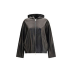Khaite Black Lamb Ovis Aries Aries Leather Jacket
