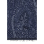 Etro Blue Modal Scarf