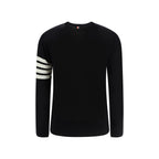 Thom Browne Black Wool Oves Aries Cardigan