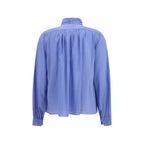 Forte_Forte Blue Cotton Blouse