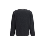 Golden Goose Gray Wool Oves Aries Sweatshirt