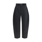 Sacai Black Polyester Casual Pants