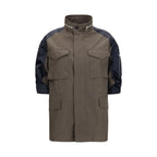 Sacai Bicolor Cotton Shell Jacket
