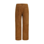 Magda Butrym Brown Lambskin Pants